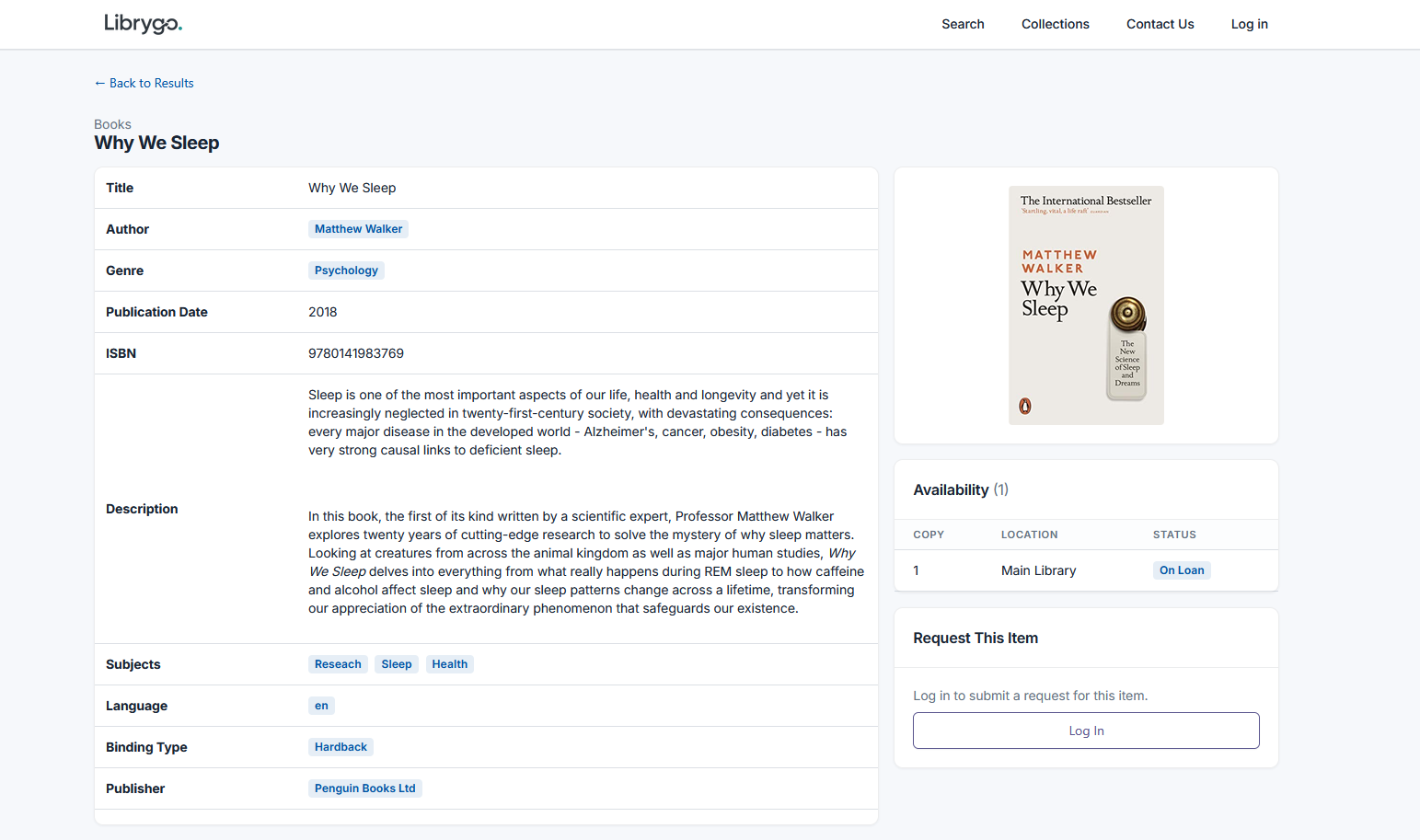 Librygo record page showing a Related Records panel linking a record to related items